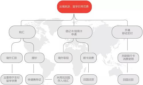 换汇、用汇流程图