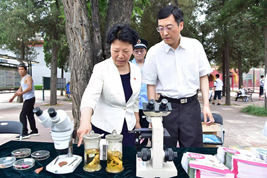 北京西城开展“保健食品知识进学校”主题开放日活动