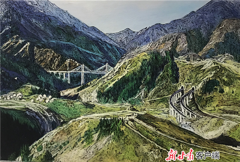 心中风景，关宏臣油画作品兰州邀请展开展