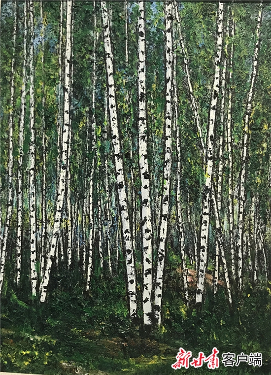 心中风景，关宏臣油画作品兰州邀请展开展