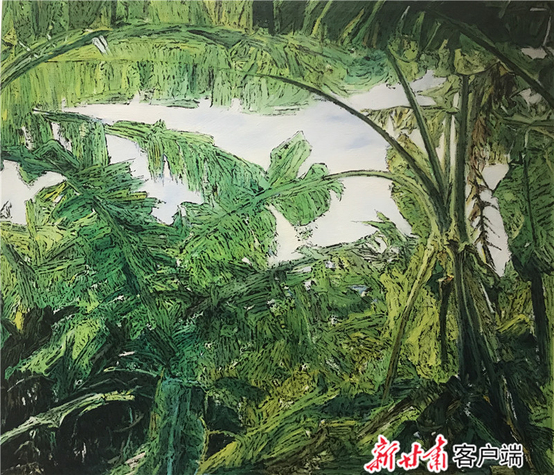 心中风景，关宏臣油画作品兰州邀请展开展