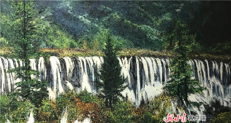 心中风景，关宏臣油画作品兰州邀请展开展