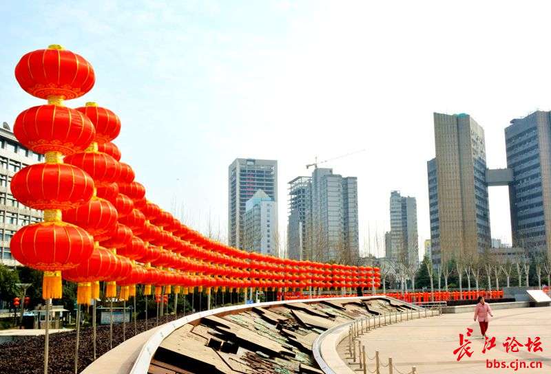 靓丽的风景，喜庆的年味