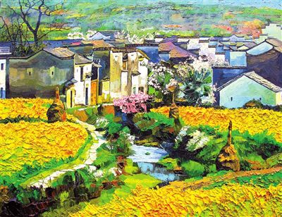 油画里的春天——杨于弘风景油画赏析