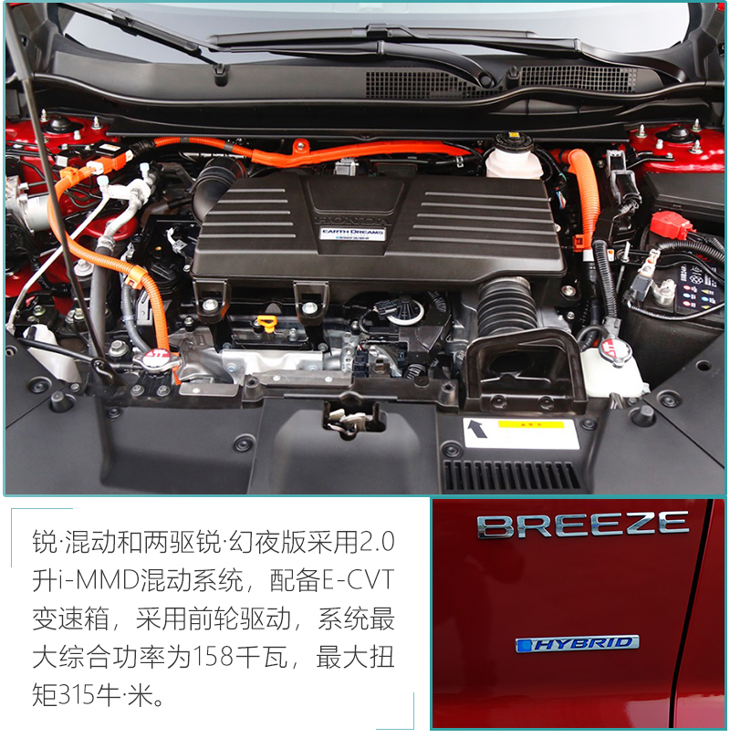 两种动力/两种驱动方式 广汽本田皓影购车手册