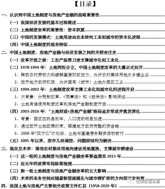 中国土地制度与房地产金融变迁史