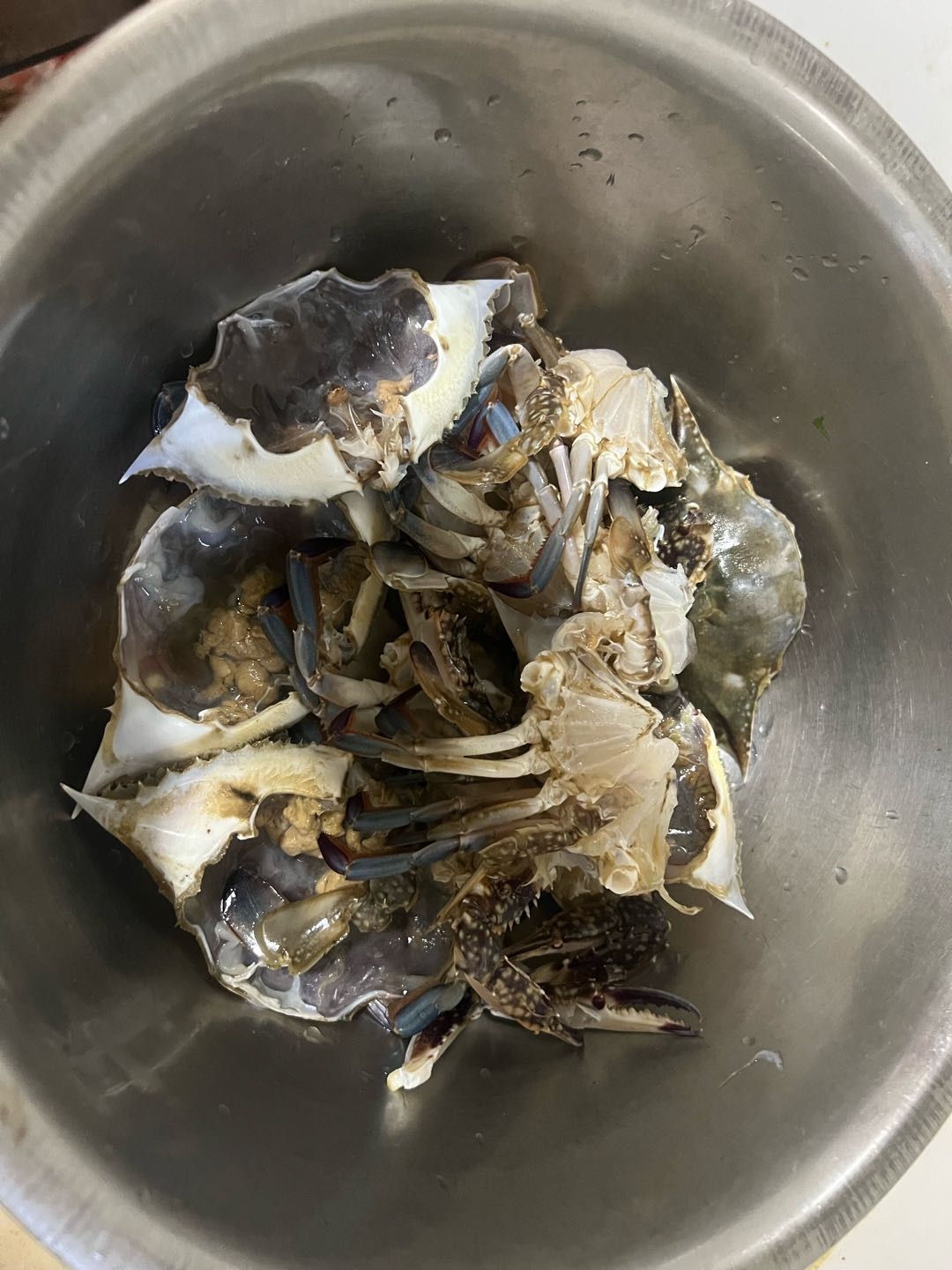 梭子蟹炒年糕的做法-咸鲜味烧菜谱