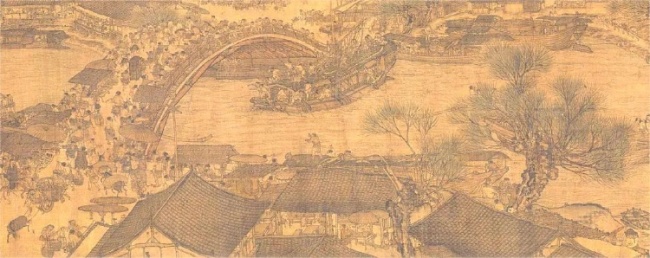 北宋张择端绘《清明上河图》。来源/故宫博物院